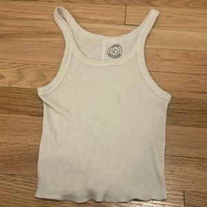 urban outfitters white tank top.